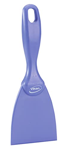 Vikan - Hygiene - Handschaber - Gerade - Polypropylen - Lila - 75mm von Vikan