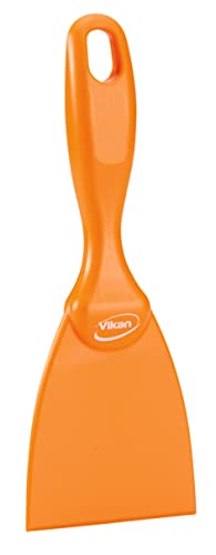 Vikan - Hygiene - Handschaber - Gerade - Polypropylen - Orange - 75mm von Vikan