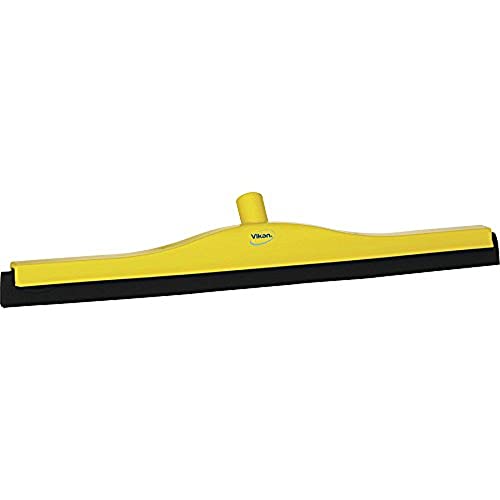 Vikan 77546 Floor Squeegee with Replacement Cassette, Yellow, 600mm Length, 85mm Width, 115mm Height von Vikan