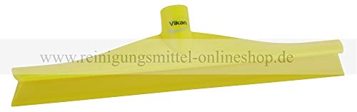 Vikan Gummi Reinigungsbürste Polypropylen Rahmen Single Blade Rakel, 16 Zoll, gelb von Vikan