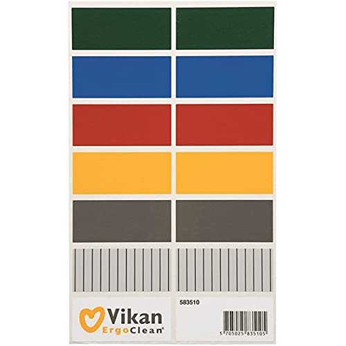 Stickervel kleurcodering: von Vikan