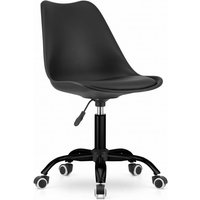 ANDRIA Drehstuhl - schwarzes Gestell, schwarz und schwarz von VIKING CHOICE