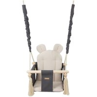 Babyschaukel - Babyschaukel - mit Ohren - max. 20 kg - grau & beige von VIKING CHOICE