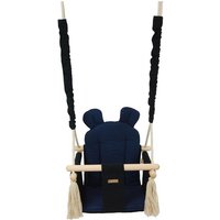 Viking Choice - Babyschaukel - Babyschaukel - mit Ohren - max. 20 kg - schwarz, marine von VIKING CHOICE