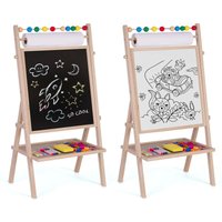 Doppelte Schreibtafel mit Zeichenpapier + Zubehör von VIKING CHOICE