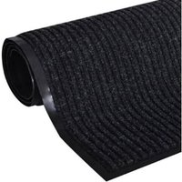Viking Choice - Fußmatte xl 120 x 180 cm – Eingangsmatte schwarz gerippt von VIKING CHOICE