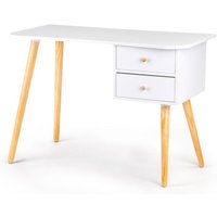 Kinderschreibtisch - mit 2 Schubladen - 100x48x70 cm - weiß Kinderschreibtisch - mit 2 Schubladen - 100x48x70 cm - weiß von VIKING CHOICE