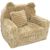Kindersessel - Schlafsofa - Cord - 51x40x41cm - Beige Kindersessel - Schlafsofa - Cord - 51x40x41cm - Beige von VIKING CHOICE