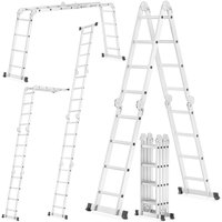 Viking Choice - Klappleiter - Arbeitshöhe 5,60 m - Aluminium - multifunktional Viking Choice - Klappleiter - Arbeitshöhe 5,60 m - Aluminium - multifunktional von VIKING CHOICE