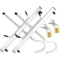 Leiterklemme - Dachträger - mit Vorhängeschloss - bis 28 cm Leiterklemme - Dachträger - mit Vorhängeschloss - bis 28 cm von VIKING CHOICE