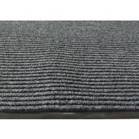 Schwarze Fußmatte - 120 x 180 cm - gerippte Fußmatte Schwarze Fußmatte - 120 x 180 cm - gerippte Fußmatte von VIKING CHOICE