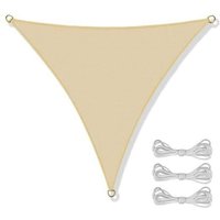 Viking Choice - Sonnenschutztuch – wasserdicht – Dreieck – 3,6 x 3,6 x 3,6 m – Beige Viking Choice - Sonnenschutztuch – wasserdicht – Dreieck – 3,6 x 3,6 x 3,6 m – Beige von VIKING CHOICE