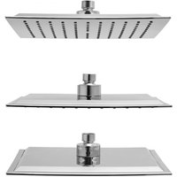 Duschkopf Regenbrause 25 x 25 cm chrom von VIKING CHOICE