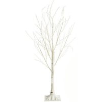 Viking Choice - Künstlicher Baum – Birke – 150 cm – mit Beleuchtung – 120 LEDs – weiß von VIKING CHOICE