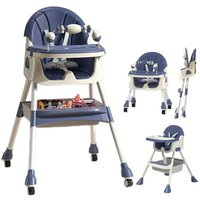 Viking Choice - Mitwachsender Hochstuhl - klappbar - mit Spielset - Blau Viking Choice - Mitwachsender Hochstuhl - klappbar - mit Spielset - Blau von VIKING CHOICE