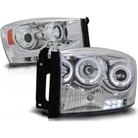 Viking Choice - Scheinwerfer Dual Halo Felgen dodge ram 06-08 angel eyes chrome von VIKING CHOICE