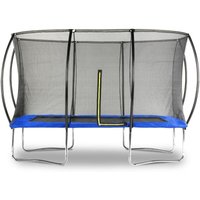Trampolin rechteckig - 180x270cm - mit Sicherheitsnetz - blau von VIKING CHOICE