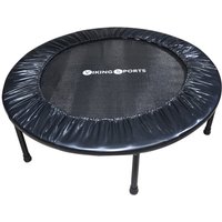 Fitness-Trampolin - faltbar - ⌀ 101x22,5 cm - schwarz von VIKING SPORTS