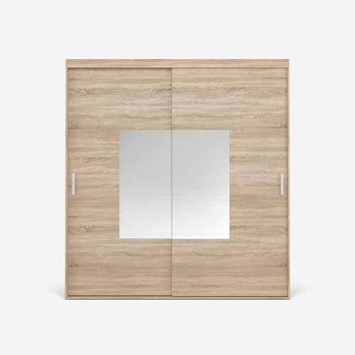 VIKK - Kleiderschrank Schiebeschrank, Schrank Alta - Wohnzimmer, Flur, Schlafzimmer - Garderobenschrank mit Spiegel - Schiebetürsystem, robuste Konstruktion VIKK - Kleiderschrank Schiebeschrank, Schrank Alta - Wohnzimmer, Flur, Schlafzimmer - Garderobenschrank mit Spiegel - Schiebetürsystem, robuste Konstruktion von VIKK