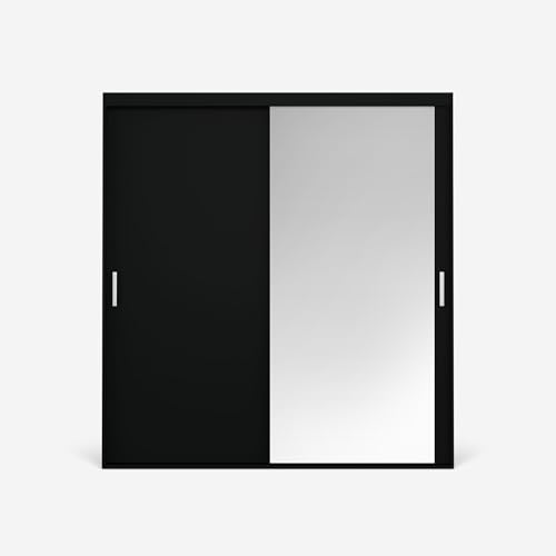 VIKK - Kleiderschrank Schiebeschrank, Schrank Fjell - Wohnzimmer, Flur, Schlafzimmer - Garderobenschrank mit Spiegel - Schiebetürsystem, robuste Konstruktion VIKK - Kleiderschrank Schiebeschrank, Schrank Fjell - Wohnzimmer, Flur, Schlafzimmer - Garderobenschrank mit Spiegel - Schiebetürsystem, robuste Konstruktion von VIKK
