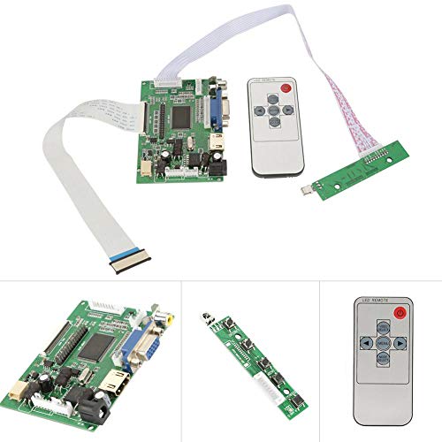 LCD Controller Karte, HDMI + VGA + AV LCD-Controller-Karte AT070TN92 AT070TN90 AT070TN94 50-poliger FPC-Anschluss für LCD-Bildschirm 800 x 480 von Vikye