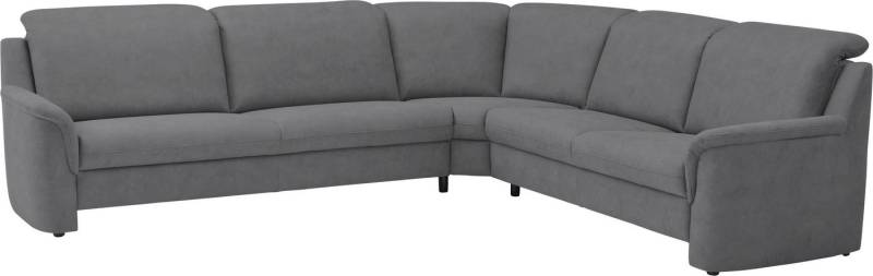 VILLA BECK Ecksofa Garda, 4 Teile, inklusive Kopfteilverstellung, Stellmaß 277x245cm von VILLA BECK