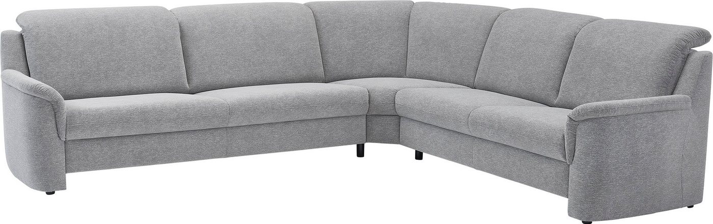 VILLA BECK Ecksofa Garda, 4 Teile, inklusive Kopfteilverstellung, Stellmaß 277x245cm von VILLA BECK