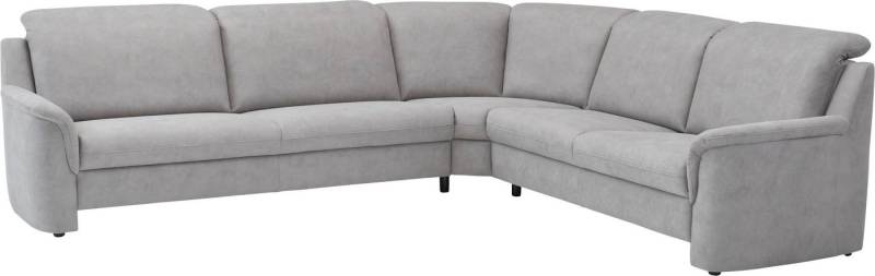 VILLA BECK Ecksofa Garda L-Form, 4 Teile, inklusive Kopfteilverstellung, Stellmaß 309x277 cm von VILLA BECK