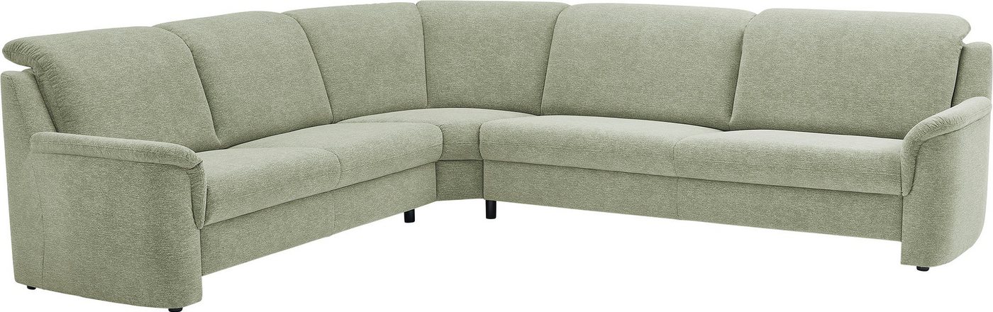 VILLA BECK Ecksofa Garda, 4 Teile, inklusive Kopfteilverstellung, Stellmaß 309x277 cm von VILLA BECK