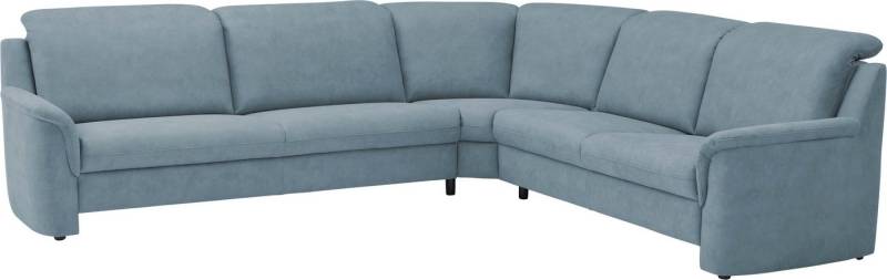 VILLA BECK Ecksofa Garda L-Form, 4 Teile, inklusive Kopfteilverstellung, Stellmaß 309x277 cm von VILLA BECK