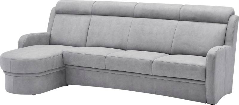 VILLA BECK Ecksofa Varese, 2 Teile, Kopfteilverstellung, wahlweise mit Sitzvorzug, in Sitzhöhe 49 cm von VILLA BECK