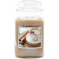 Dome 602g - Chai Tea Latte - Village Candle von VILLAGE CANDLE