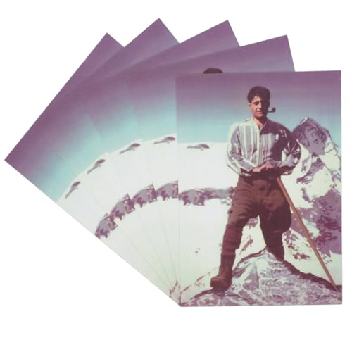 Farbiger Fotodruck mit Gebet auf der Rückseite, Motiv: Saint Pier Giorgio Frassati, Schutzpatron junger Erwachsene, Studenten und Bergsteiger, tolles katholisches Geschenk zur Konfirmation von VILLAGE GIFT IMPORTERS
