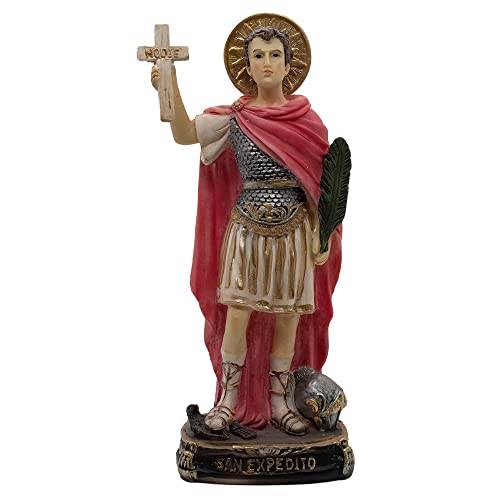 VILLAGE GIFT IMPORTERS St. Expeditus-Statue, 20.3 cm, Schutzpatron der dringenden Ursachen, schöne christliche Heimdekoration, Konfirmation, Hochzeiten und Einweihungsfeier VILLAGE GIFT IMPORTERS St. Expeditus-Statue, 20.3 cm, Schutzpatron der dringenden Ursachen, schöne christliche Heimdekoration, Konfirmation, Hochzeiten und Einweihungsfeier von VILLAGE GIFT IMPORTERS