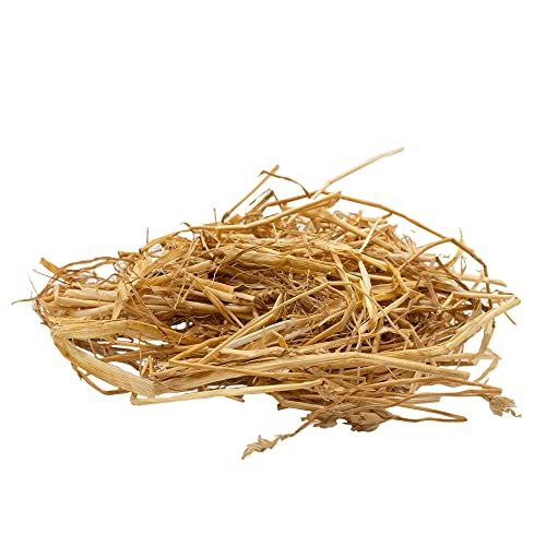 VILLAGE GIFT IMPORTERS Krippenstroh,Natürliches sonnengebackenes Heu aus Italien,Fügen Sie Ihre Krippe hinzu,Kricke Zubehör,Verteilen Sie es auf dem Boden Ihres Tisch-Stalls,Weihnachtsdekoration von VILLAGE GIFT IMPORTERS
