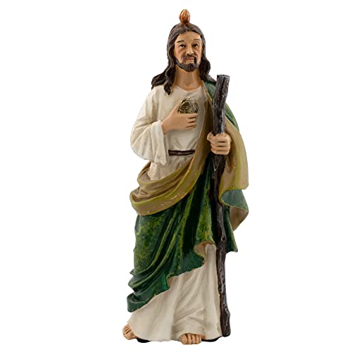 VILLAGE GIFT IMPORTERS Statue St. Jude, Schutzpatron der verzweifelten Fälle und verlorenen Ursachen, tolles Geschenk, christliche Haushaltswaren von VILLAGE GIFT IMPORTERS