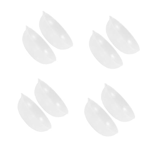 VILLCASE 4sets Wiegebecher Waage Tablett Küche Elektronische Waage Tablett Reusable Plastic Für Kochen 2 Stücke * 4 von VILLCASE