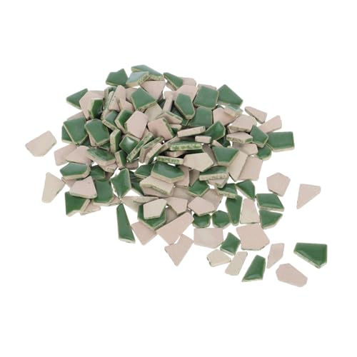 VILLCASE 1 Packung Kleine Mosaiksteine für Diy Handwerk Heimdekoration und Bastelprojekte Grün Vielseitige Keramikstücke VILLCASE 1 Packung Kleine Mosaiksteine für Diy Handwerk Heimdekoration und Bastelprojekte Grün Vielseitige Keramikstücke von VILLCASE