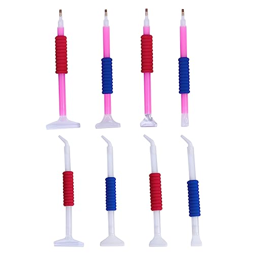 VILLCASE Kit 8 Stück Diamant Gebogene Und Gerade Spitzen Nicht-Handwerk Werkzeug Metall Kunststoff Gummi VILLCASE Kit 8 Stück Diamant Gebogene Und Gerade Spitzen Nicht-Handwerk Werkzeug Metall Kunststoff Gummi von VILLCASE