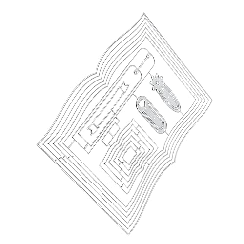 VILLCASE Buchrahmen-stanzformen Premium-stanzformen Aus Hochwertigem Material Für Praktischen Gebrauch von VILLCASE