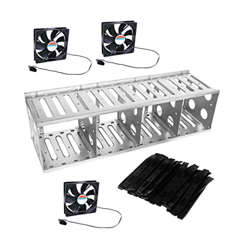 VILLCASE 1 Satz Festplatten Käfig Festplatten-rack Ssd-laufwerk Ssd Externe Festplatte Fall Festplattenkäfig Mehrschichtiges Festplattengestell Fussstütze Silber Rostfreier VILLCASE 1 Satz Festplatten Käfig Festplatten-rack Ssd-laufwerk Ssd Externe Festplatte Fall Festplattenkäfig Mehrschichtiges Festplattengestell Fussstütze Silber Rostfreier von VILLCASE
