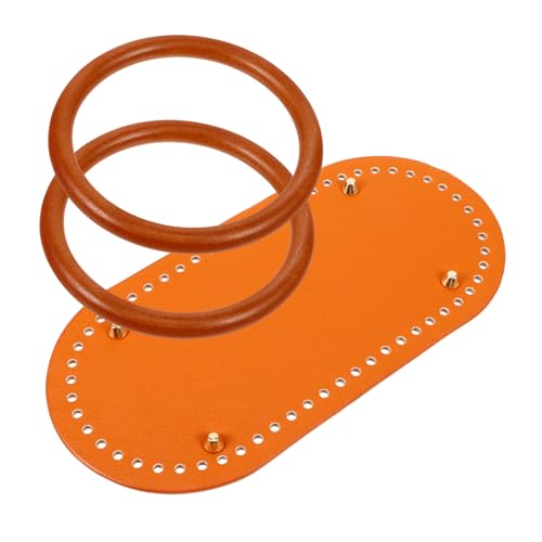 VILLCASE 1 Satz Handarbeit Taschenboden Kunstleder Robuste Basis für DIY Handtaschen und Körbe zum Stricken und Häkeln Langlebig und Vielseitig Einsetzbar für Projekte VILLCASE 1 Satz Handarbeit Taschenboden Kunstleder Robuste Basis für DIY Handtaschen und Körbe zum Stricken und Häkeln Langlebig und Vielseitig Einsetzbar für Projekte von VILLCASE