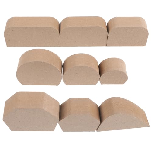 VILLCASE 1 Satz Hersteller Ton-extruder Automatische Kaffeemaschine Kleine Griffform Werkzeug-Set Bastel Materialien Werkzeug Zur Griffherstellung Wiederverwendbare Bechergriffform MDF 9st von VILLCASE