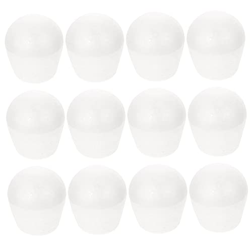 VILLCASE 1 Satz Kuchenembryoform Kuchendekoration Cupcake Kugeln Deckel Fake Kuchendekorationsset Essbarer Kuchenaufsatz Backform Luftballons Partyzubehör 12 Stück von VILLCASE