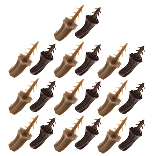 VILLCASE Kürbis-Set 100 Stück Halloween-kürbisse Stiele Elegantes Detailverliebter Kunststoff von VILLCASE