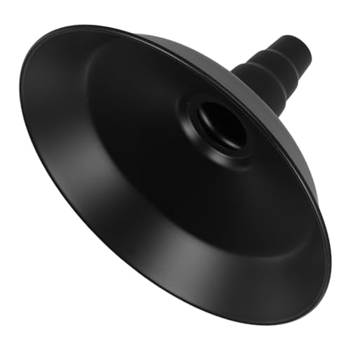 VILLCASE 1 Satz Lampenschirm im Retro-Industriestil Pendellampenschirm schwarz Kronleuchter Deckenpendelschirm Lampenschirm schwarzem Metall Bauernlampenschirm Eisen von VILLCASE