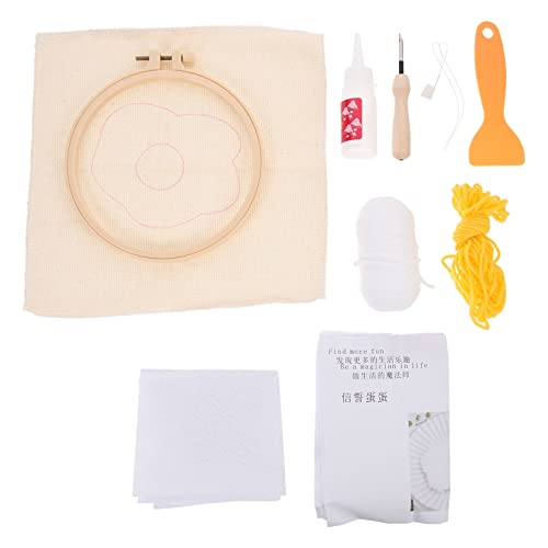VILLCASE 1 Satz Punch Needle für DIY Coaster Komplettes Kit mit Hochwertigen Materialien für Anfänger und Bastel Enthusiasten zum Kreativen Gestalten von Bunten Untersetzern VILLCASE 1 Satz Punch Needle für DIY Coaster Komplettes Kit mit Hochwertigen Materialien für Anfänger und Bastel Enthusiasten zum Kreativen Gestalten von Bunten Untersetzern von VILLCASE