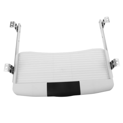 VILLCASE 1 Satz Tastaturablettschieber Set gleiten für Ergonomisch Klaviatur Tablett Schlüssel verschiebbare Tastaturablage Unter dem Schreibtisch montierte Tastaturablage PP-Kunststoff von VILLCASE