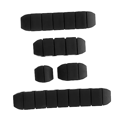 VILLCASE 1 Satz Teiliges Selbstklebende Kabelhalter Für Kabelmanagement Multifunktionale Kabelorganisation Für Zuhause Büro Für Schreibtisch Usb Ladekabel Mehr 5 Stück von VILLCASE