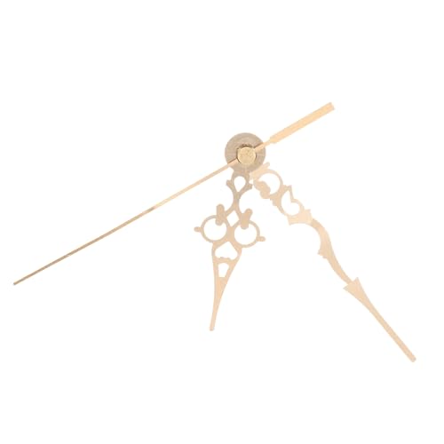 VILLCASE Aluminium Uhrzeiger Satz Dekorative Wanduhr Zeiger Leicht Korrosionsbeständig Selbstgemacht Uhr Ersatzteile für Uhrenbau Elegantes Design Kompatibel mit Verschiedenen Uhren von VILLCASE